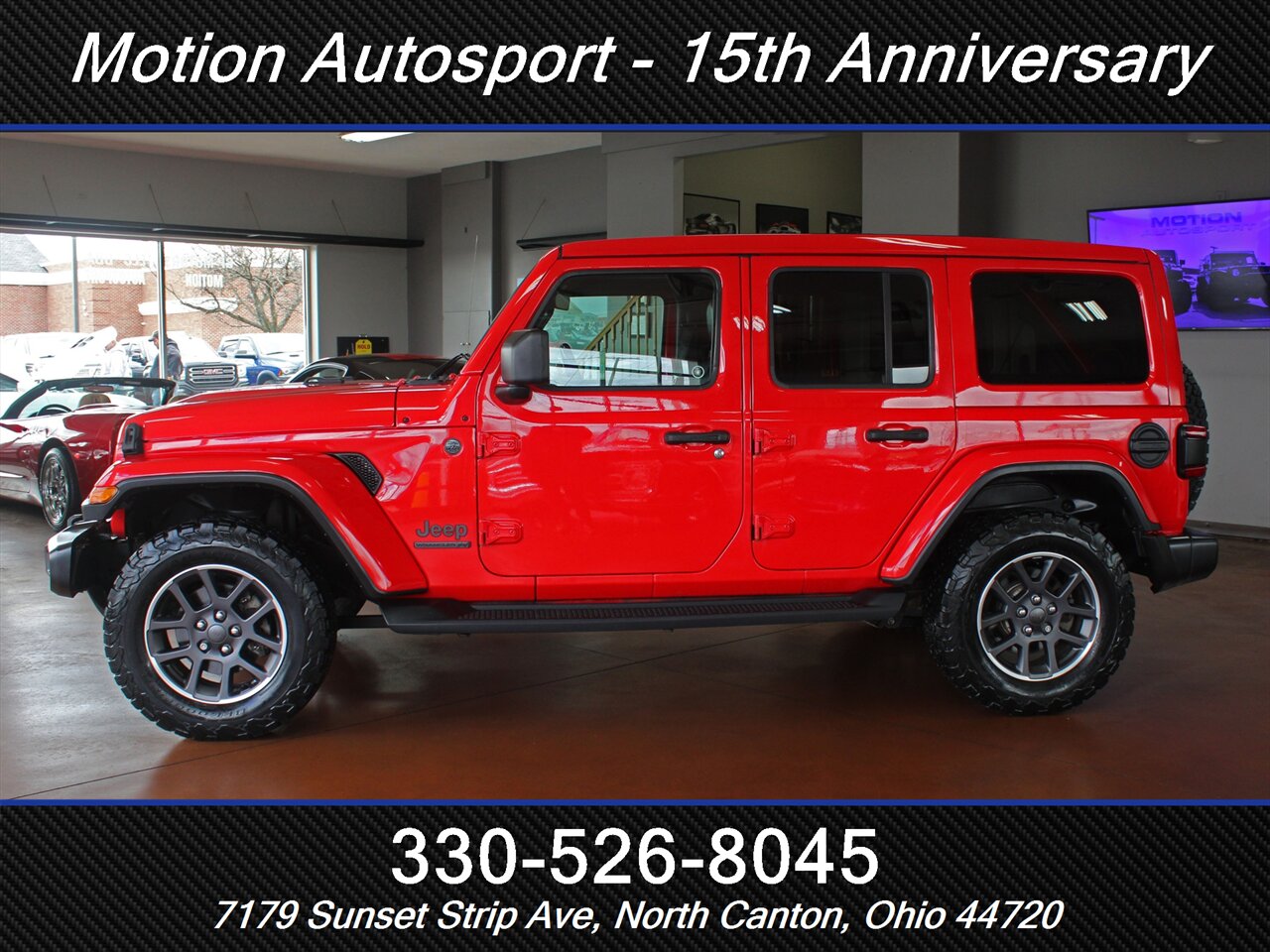 2021 Jeep Wrangler Unlimited Sahara 80th Anniversary  Sky Touch Roof 4X4 - Photo 8 - North Canton, OH 44720