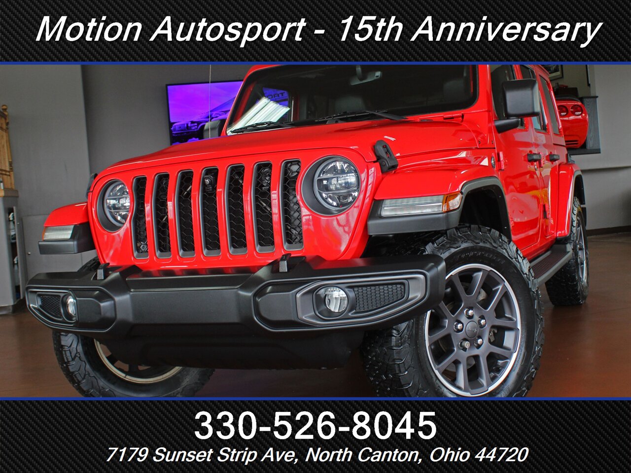2021 Jeep Wrangler Unlimited Sahara 80th Anniversary  Sky Touch Roof 4X4 - Photo 60 - North Canton, OH 44720