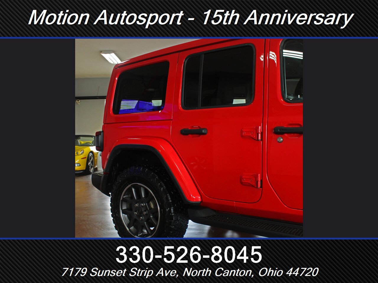 2021 Jeep Wrangler Unlimited Sahara 80th Anniversary  Sky Touch Roof 4X4 - Photo 58 - North Canton, OH 44720