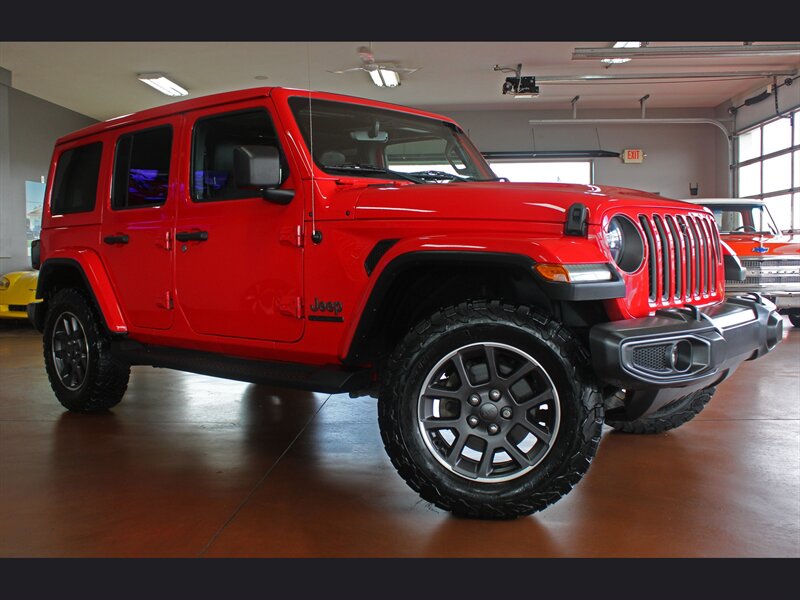 2021 Jeep Wrangler Unlimited Sahara 80th Anniversary  Sky Touch Roof 4X4