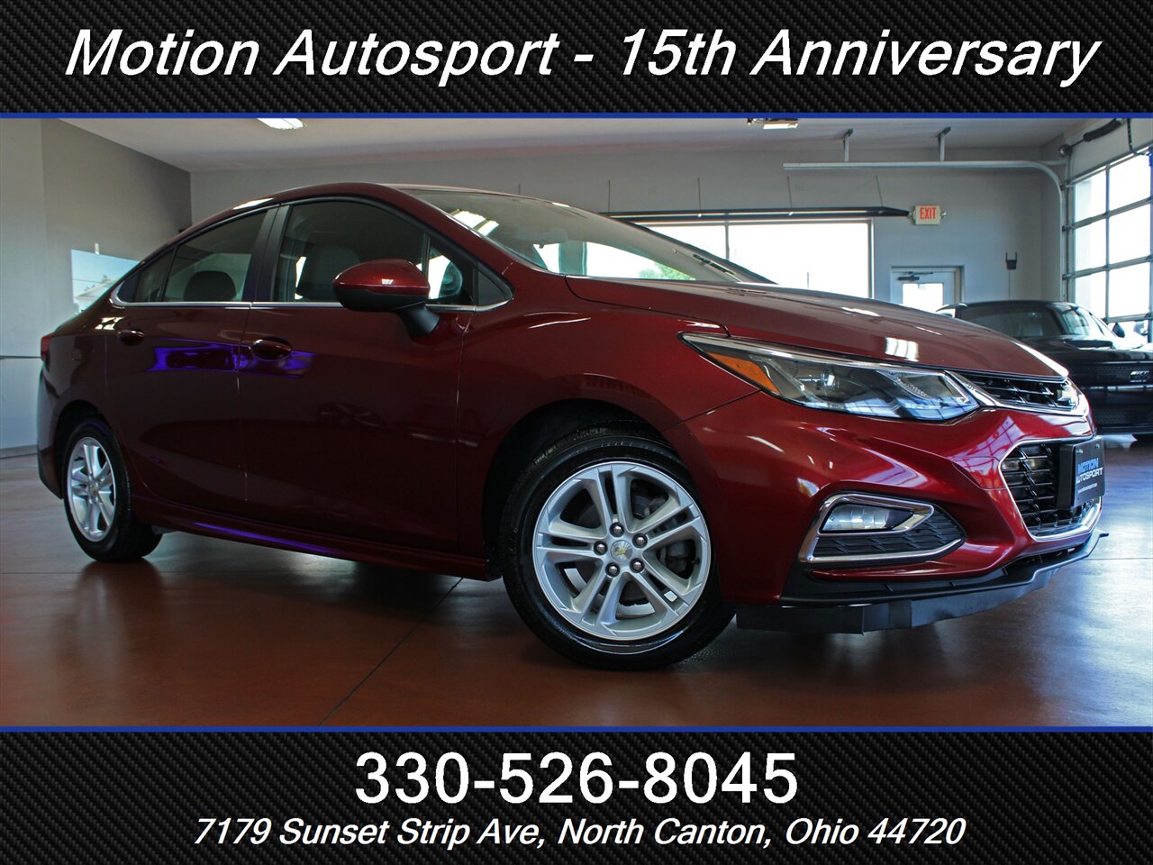 2016 Chevrolet Cruze LT RS - Photo 2 - North Canton, OH 44720