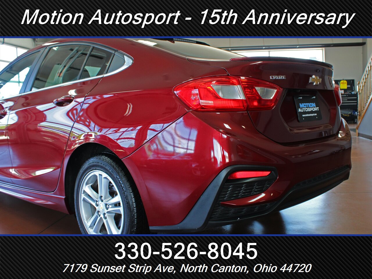 2016 Chevrolet Cruze LT RS - Photo 8 - North Canton, OH 44720