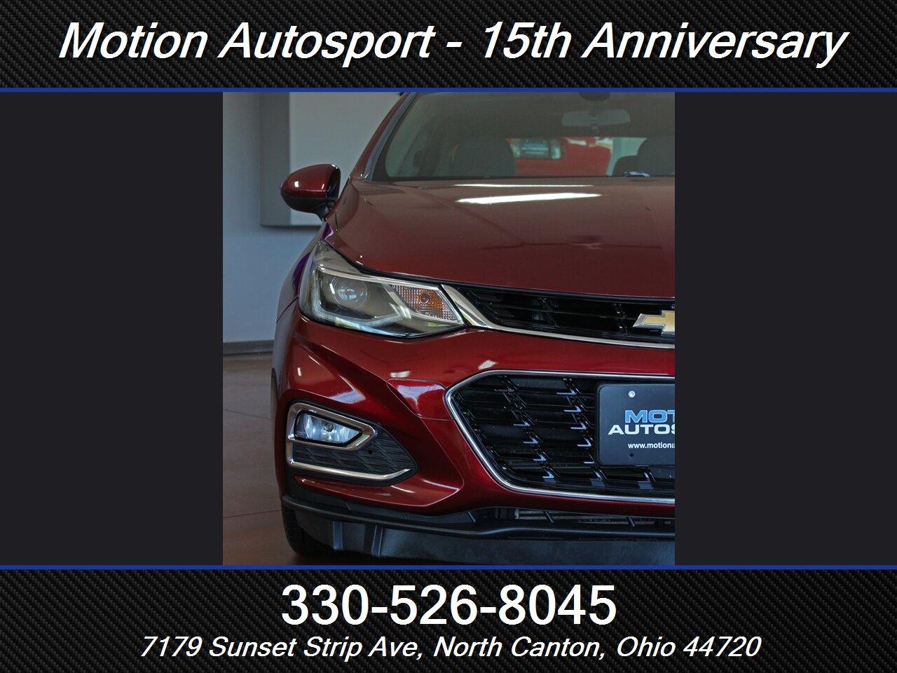 2016 Chevrolet Cruze LT RS - Photo 5 - North Canton, OH 44720