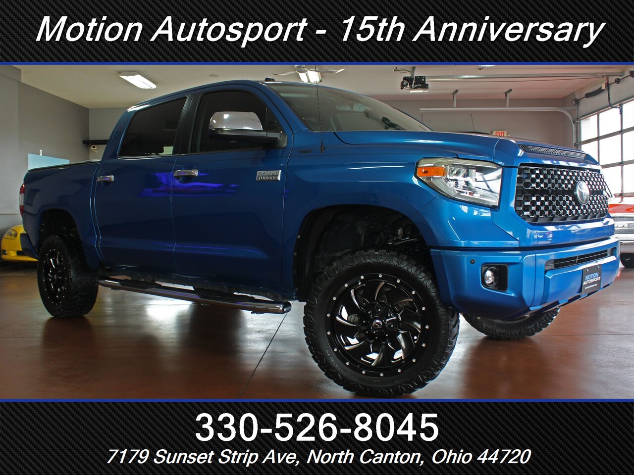 2018 Toyota Tundra Platinum  Custom Lift 4X4 - Photo 2 - North Canton, OH 44720