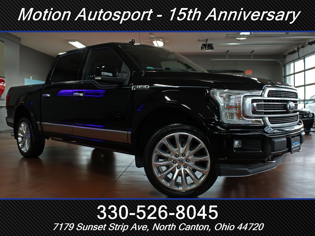 2018 Ford F-150 Limited Moon Roof Navigation 4X4 - Photo 2 - North Canton, OH 44720