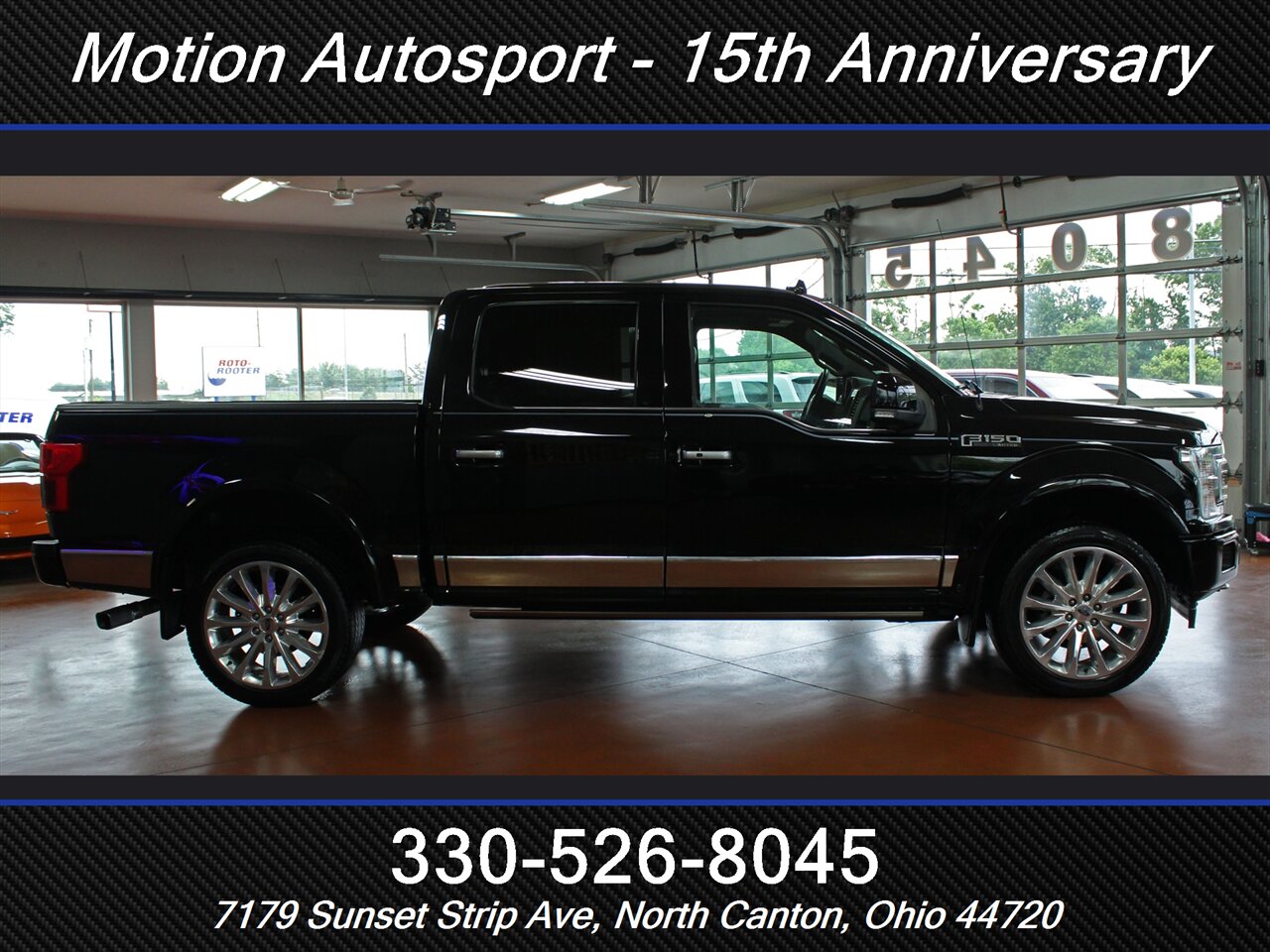 2018 Ford F-150 Limited Moon Roof Navigation 4X4 - Photo 12 - North Canton, OH 44720