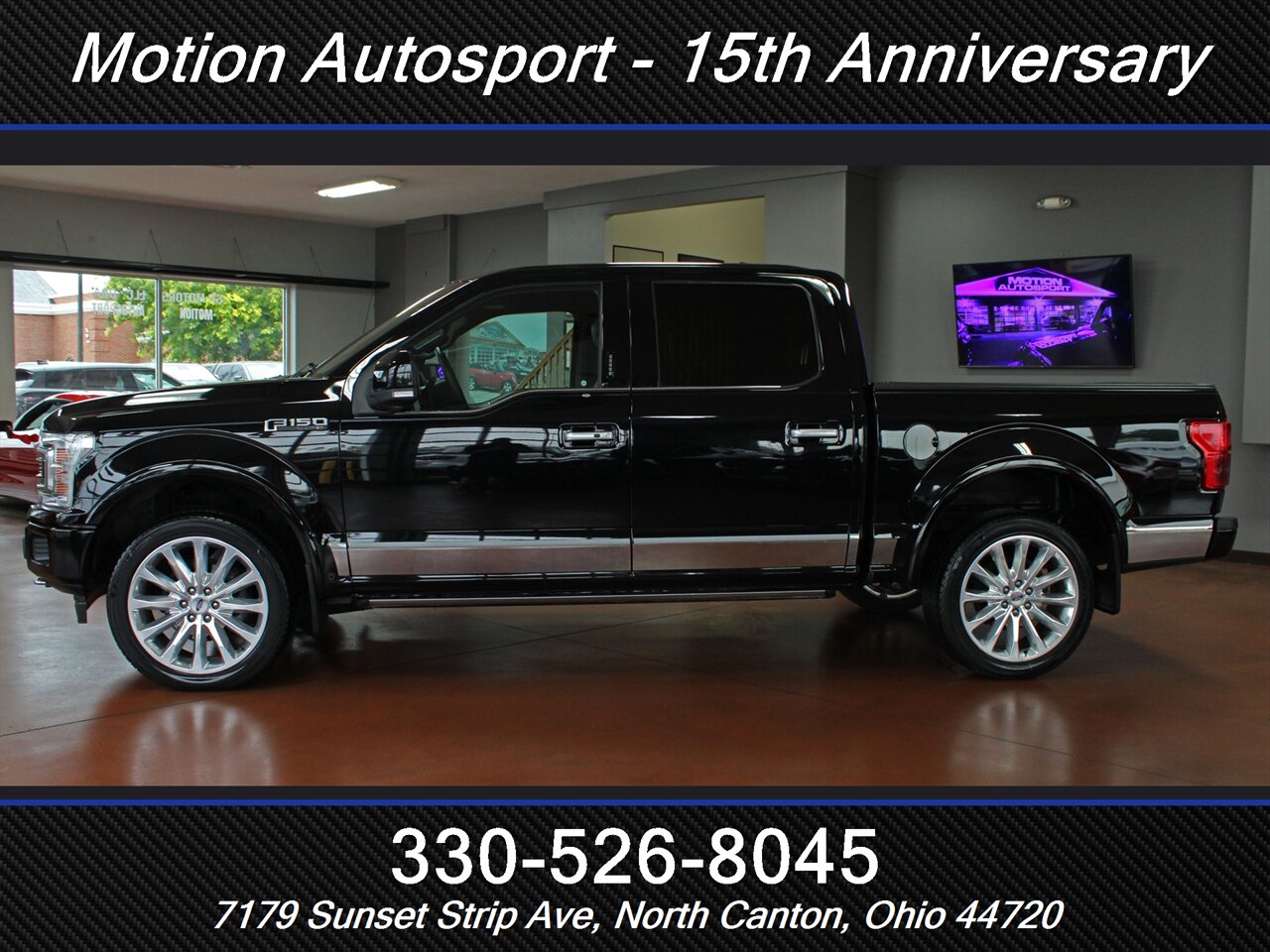 2018 Ford F-150 Limited Moon Roof Navigation 4X4 - Photo 7 - North Canton, OH 44720
