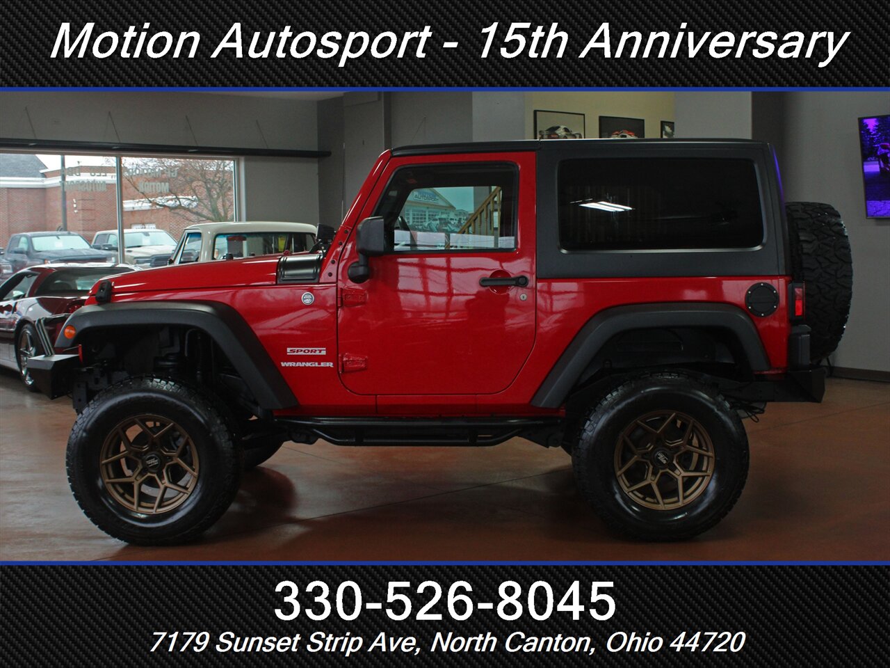 2012 Jeep Wrangler Sport Hard Top Custom Lift 4X4 - Photo 7 - North Canton, OH 44720