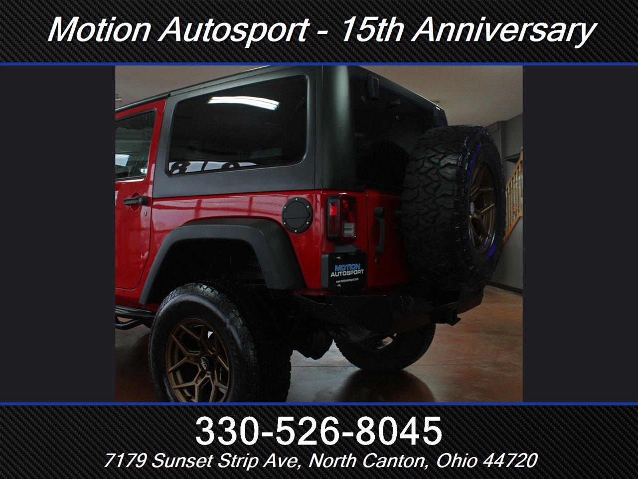 2012 Jeep Wrangler Sport Hard Top Custom Lift 4X4 - Photo 8 - North Canton, OH 44720