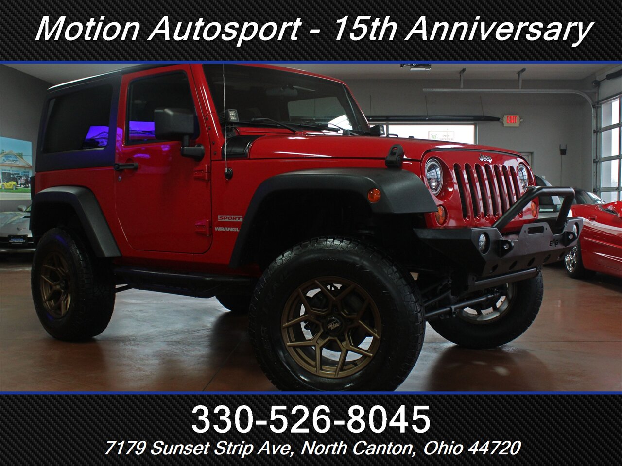 2012 Jeep Wrangler Sport Hard Top Custom Lift 4X4 - Photo 2 - North Canton, OH 44720