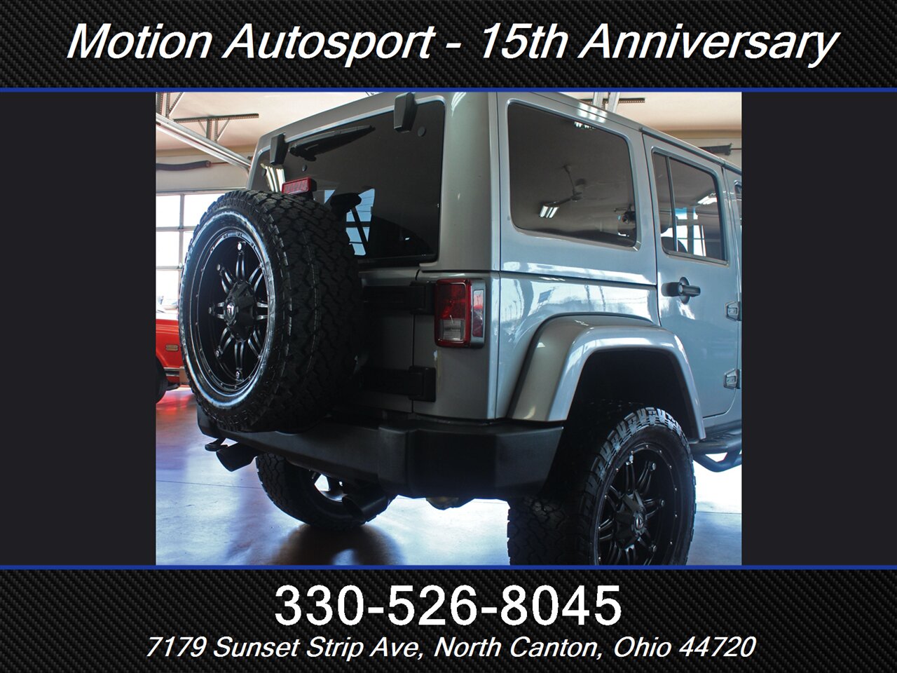 2014 Jeep Wrangler Unlimited Sahara  Custom Lift 4X4 - Photo 12 - North Canton, OH 44720