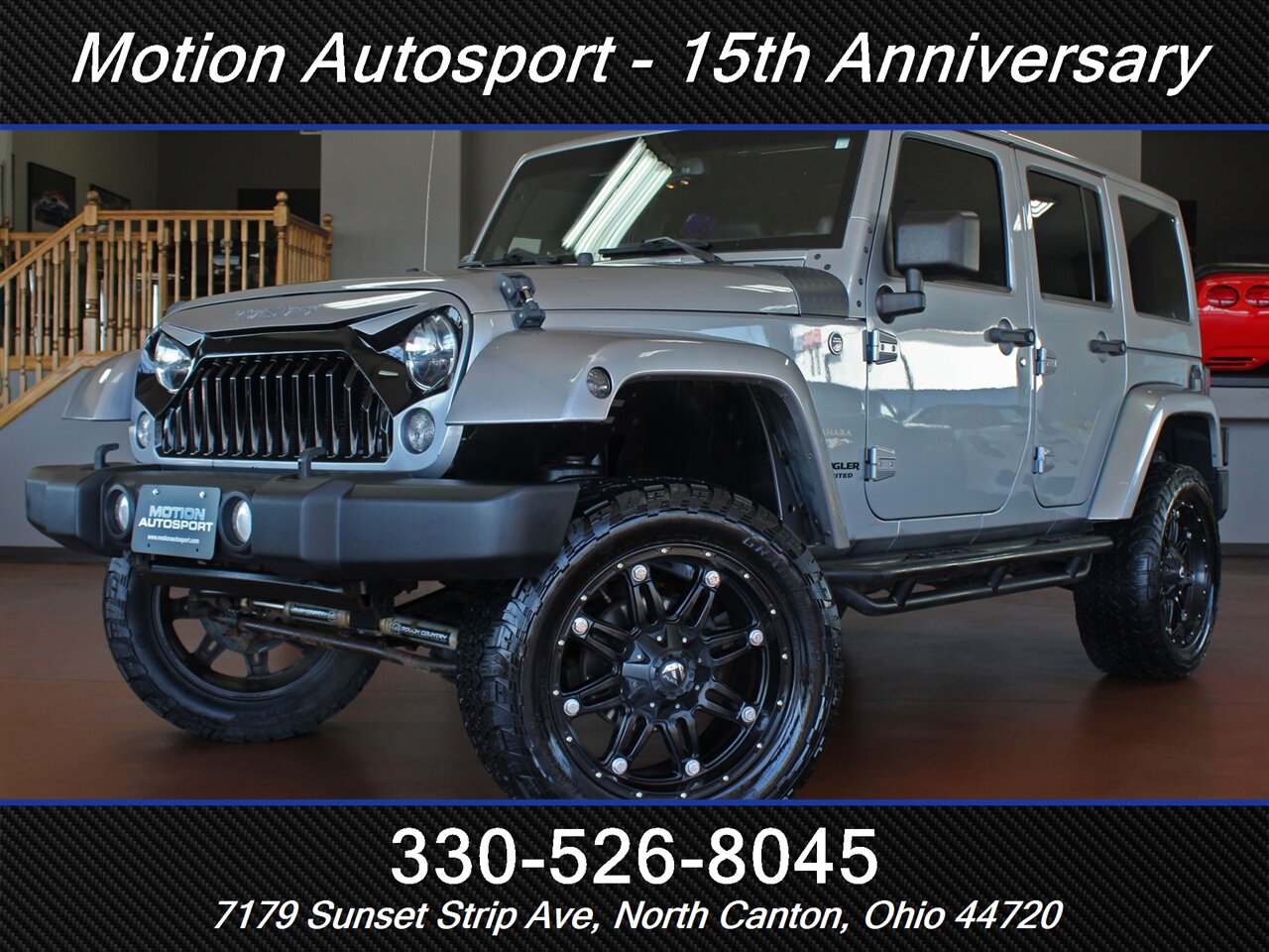 2014 Jeep Wrangler Unlimited Sahara  Custom Lift 4X4 - Photo 1 - North Canton, OH 44720