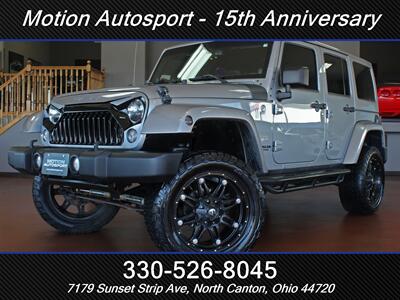 2014 Jeep Wrangler Unlimited Sahara  Custom Lift 4X4 SUV