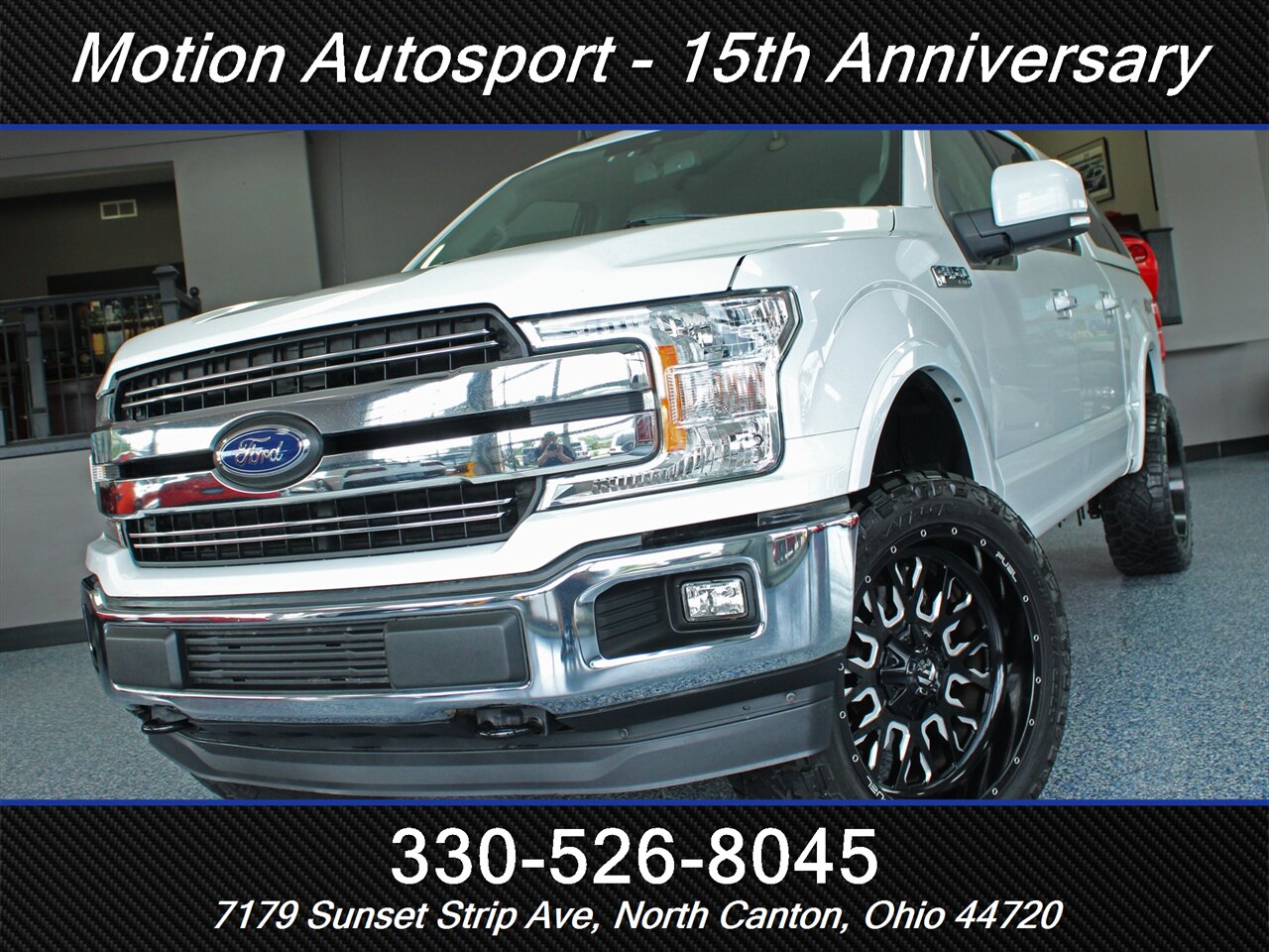 2020 Ford F-150 Lariat Custom Lift 4X4 - Photo 43 - North Canton, OH 44720
