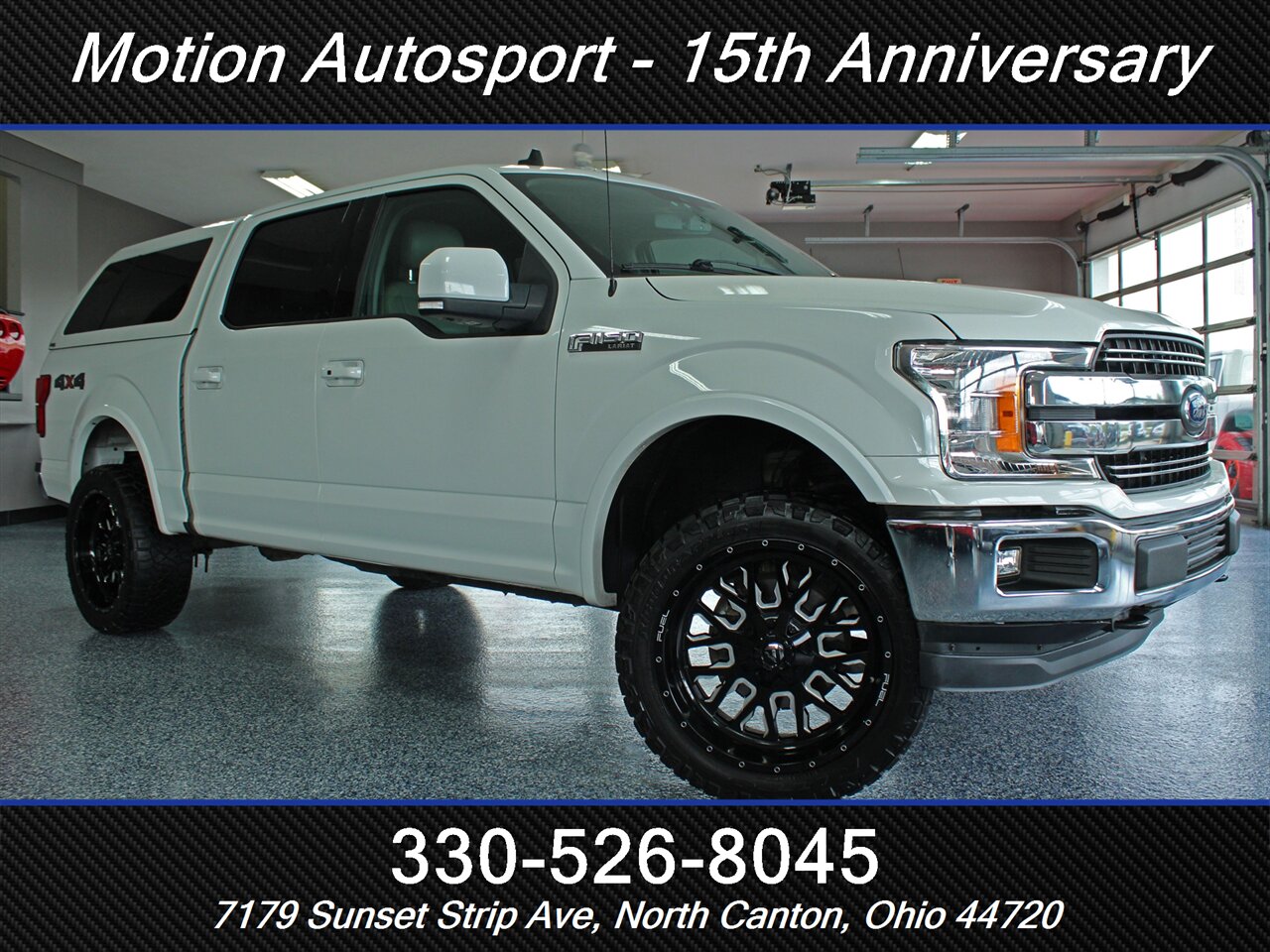 2020 Ford F-150 Lariat Custom Lift 4X4 - Photo 2 - North Canton, OH 44720