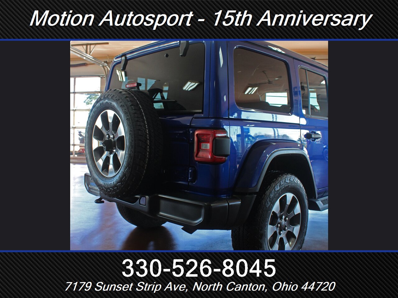 2020 Jeep Wrangler Unlimited Sahara Sky Touch Roof 4X4 - Photo 15 - North Canton, OH 44720