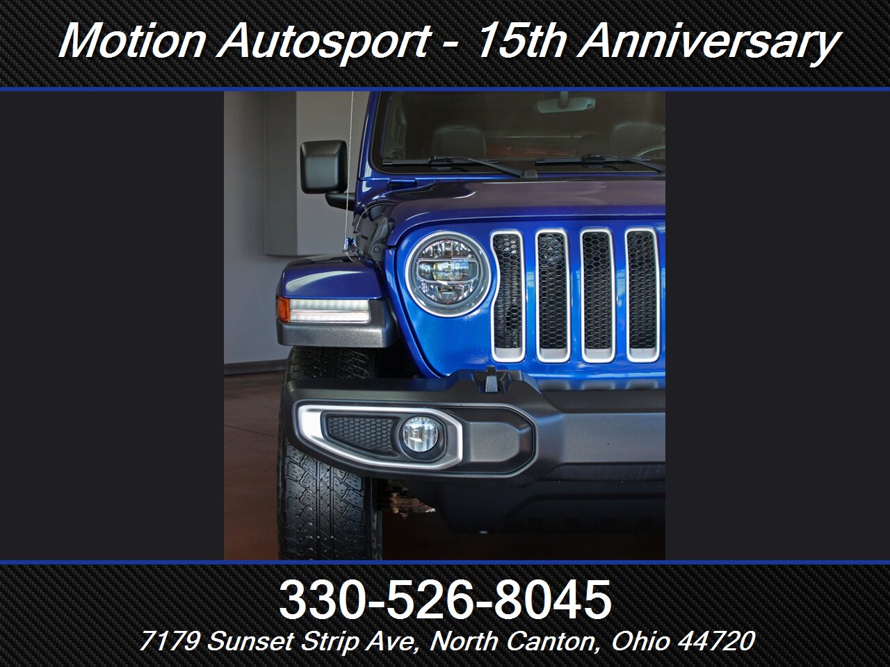 2020 Jeep Wrangler Unlimited Sahara Sky Touch Roof 4X4 - Photo 6 - North Canton, OH 44720