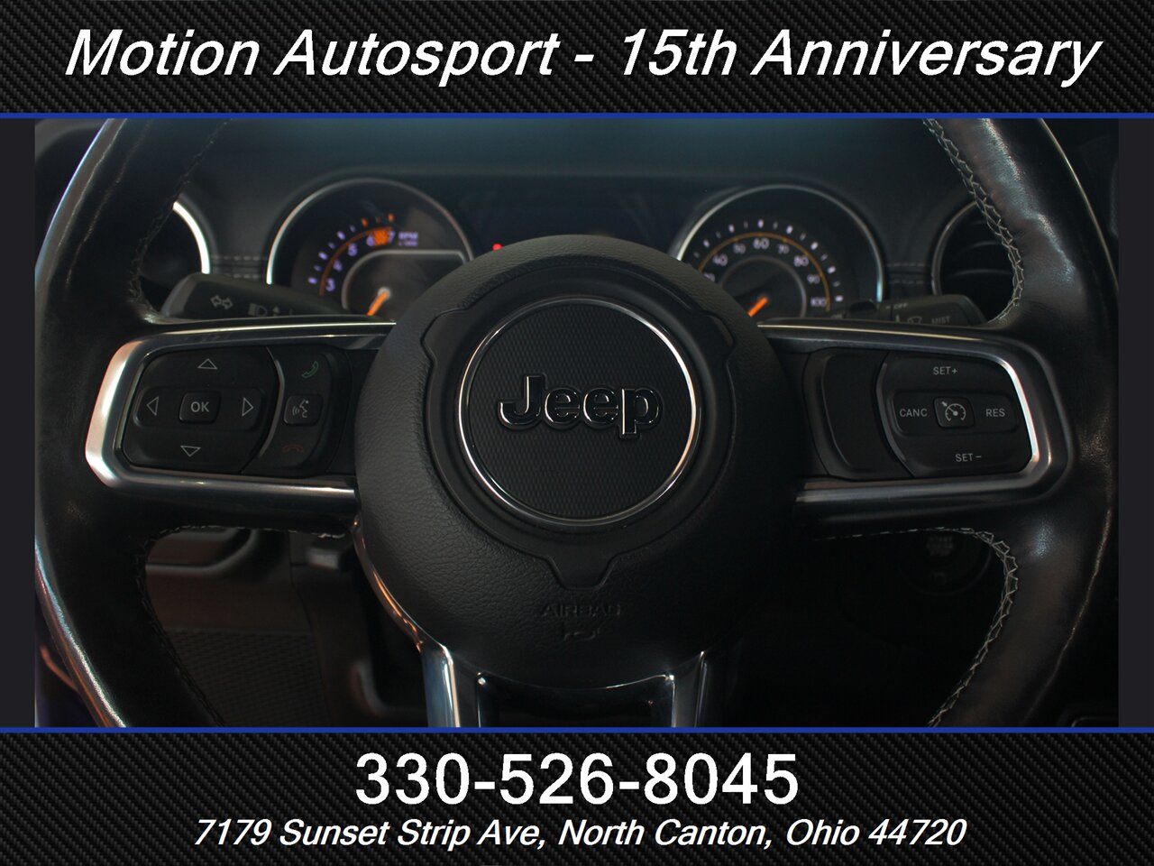 2020 Jeep Wrangler Unlimited Sahara Sky Touch Roof 4X4 - Photo 21 - North Canton, OH 44720