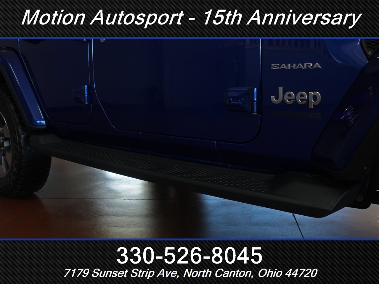 2020 Jeep Wrangler Unlimited Sahara Sky Touch Roof 4X4 - Photo 57 - North Canton, OH 44720