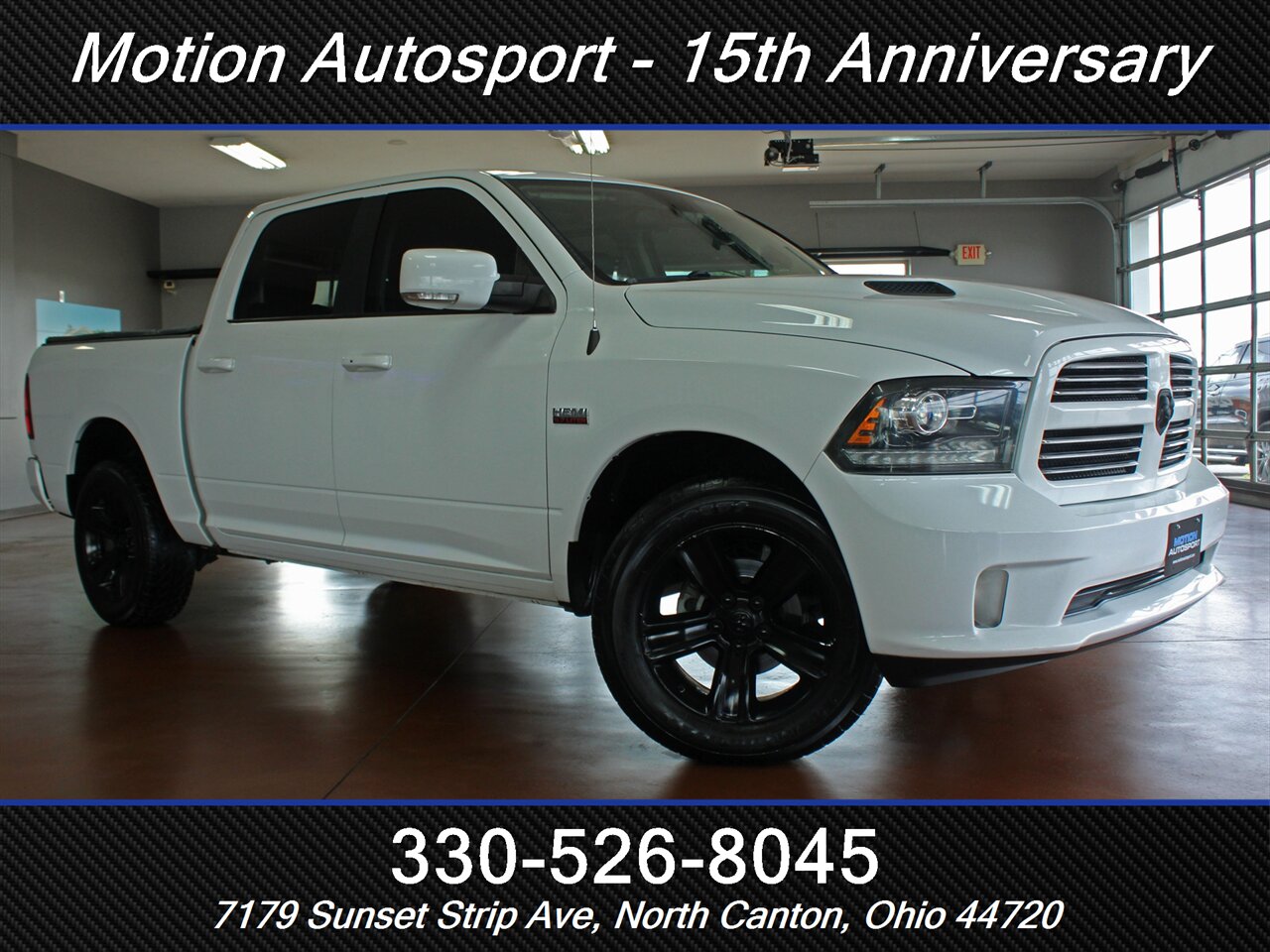 2017 RAM 1500 Sport Moonroof Navigation 4X4   - Photo 2 - North Canton, OH 44720