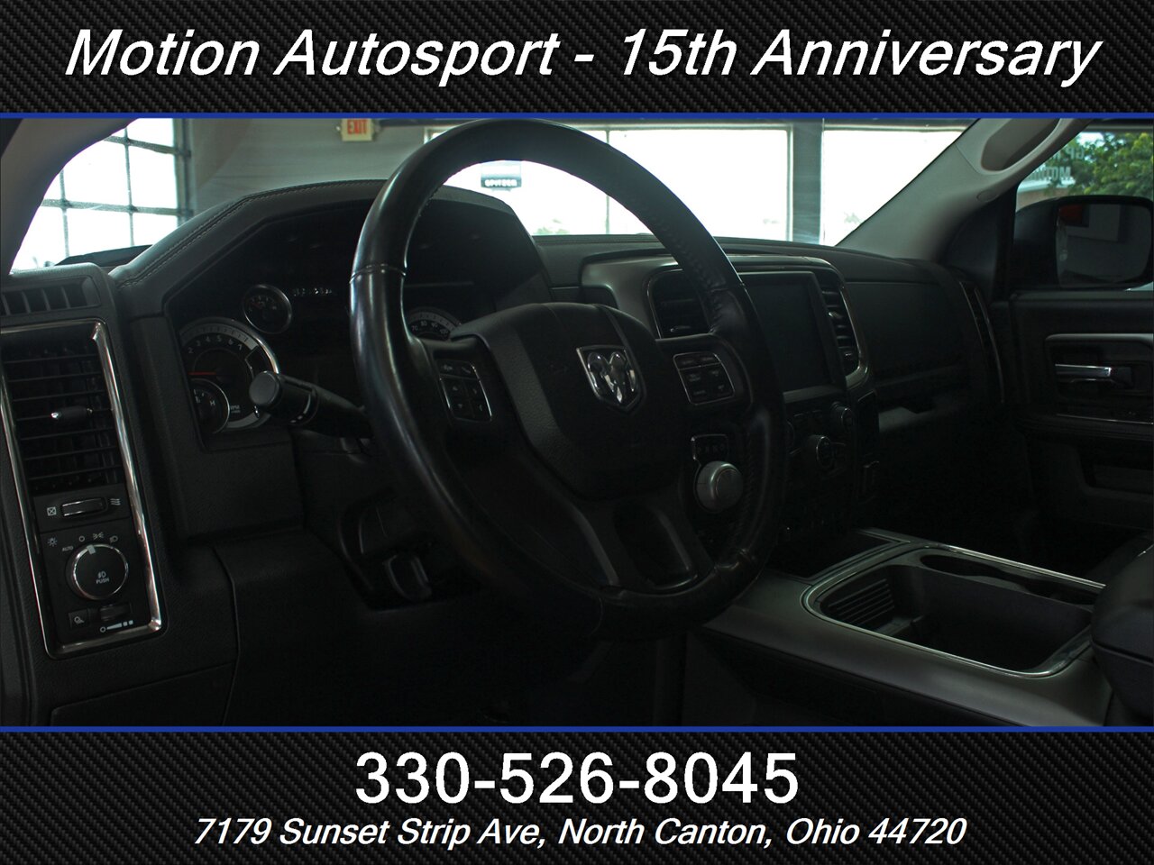 2017 RAM 1500 Sport Moonroof Navigation 4X4   - Photo 16 - North Canton, OH 44720