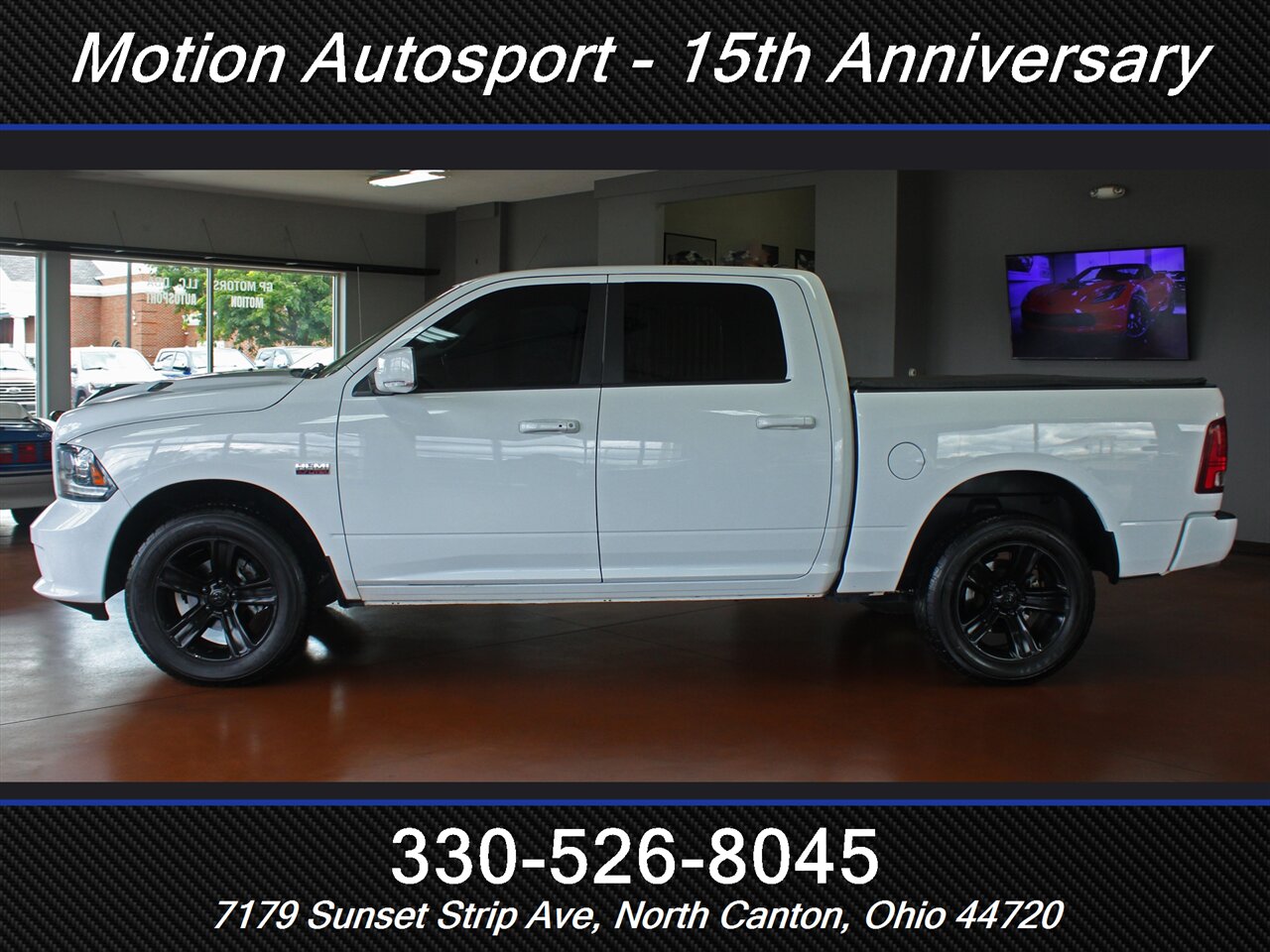 2017 RAM 1500 Sport Moonroof Navigation 4X4   - Photo 7 - North Canton, OH 44720