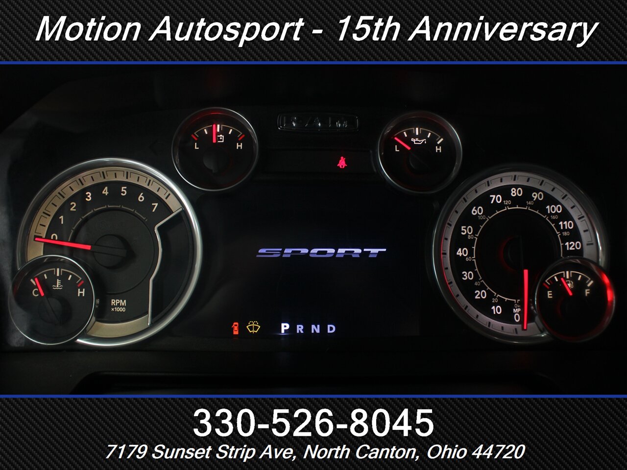 2017 RAM 1500 Sport Moonroof Navigation 4X4   - Photo 21 - North Canton, OH 44720