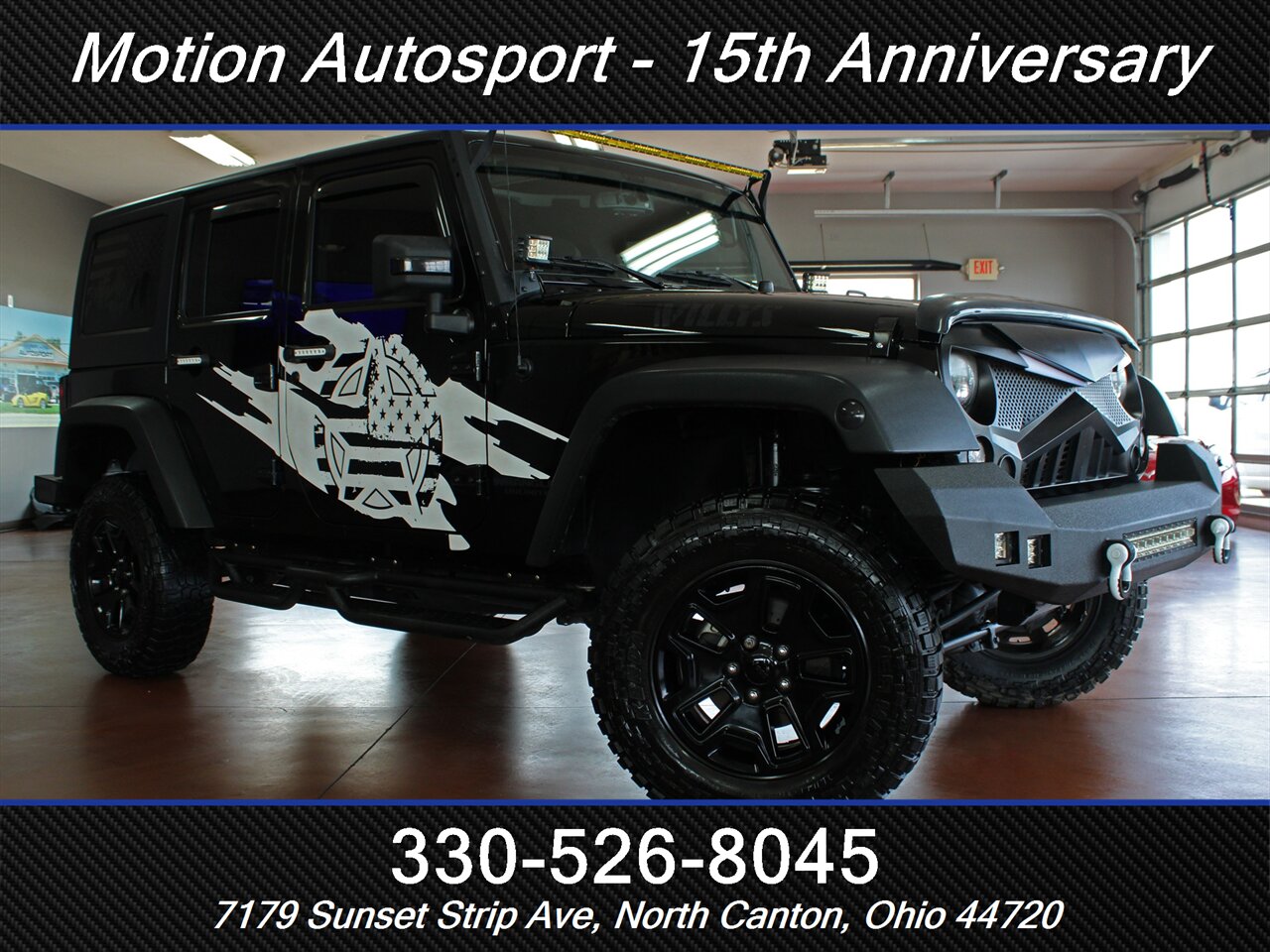 2017 Jeep Wrangler Unlimited Willys Wheeler Hard Top 4X4 - Photo 2 - North Canton, OH 44720