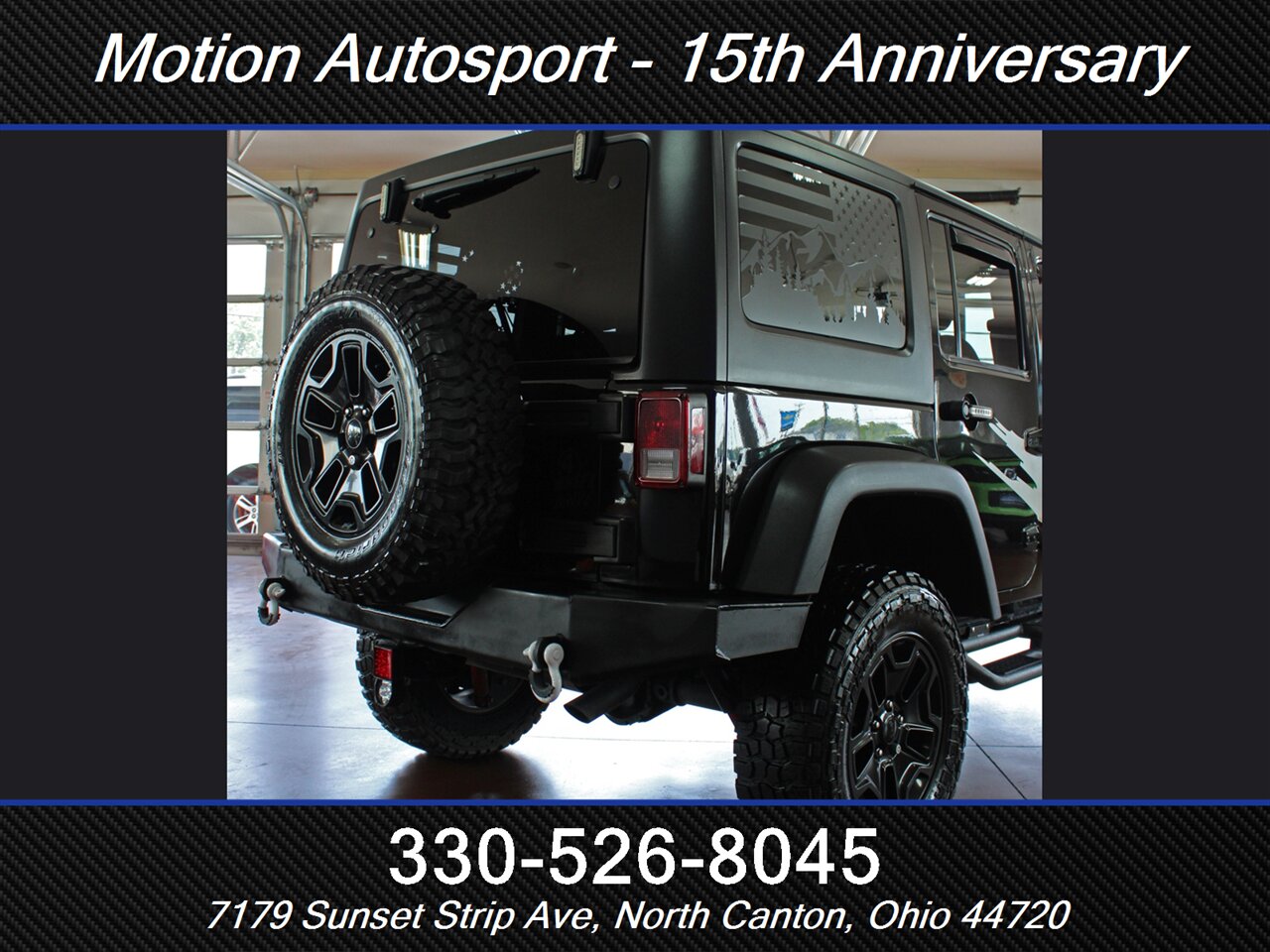 2017 Jeep Wrangler Unlimited Willys Wheeler Hard Top 4X4 - Photo 11 - North Canton, OH 44720