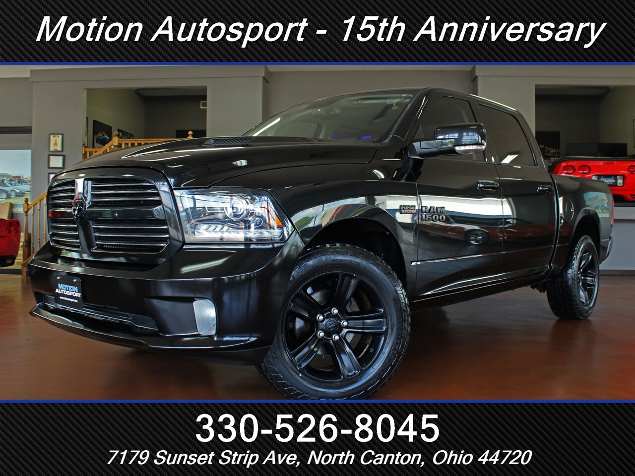 2016 RAM 1500 Sport  Black Top Edition 4X4 - Photo 1 - North Canton, OH 44720