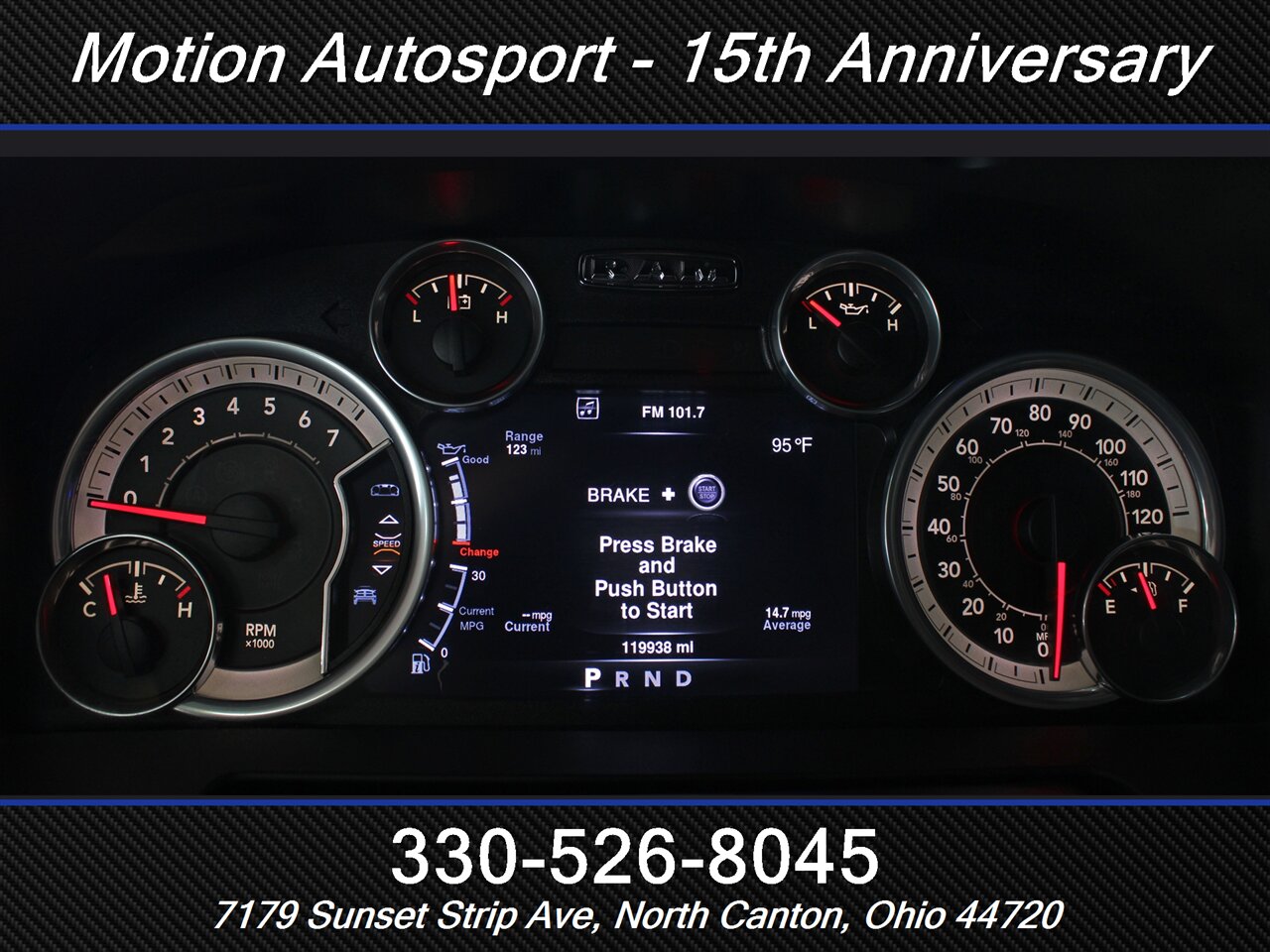 2016 RAM 1500 Sport Black Top Edition 4X4 - Photo 19 - North Canton, OH 44720
