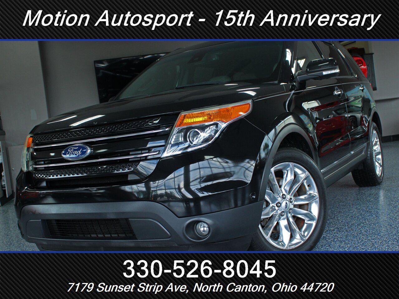 2014 Ford Explorer Limited Moon Roof Navigation 4X4 - Photo 40 - North Canton, OH 44720