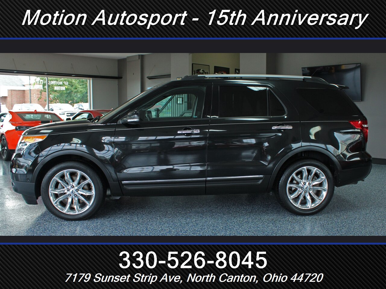 2014 Ford Explorer Limited Moon Roof Navigation 4X4 - Photo 5 - North Canton, OH 44720