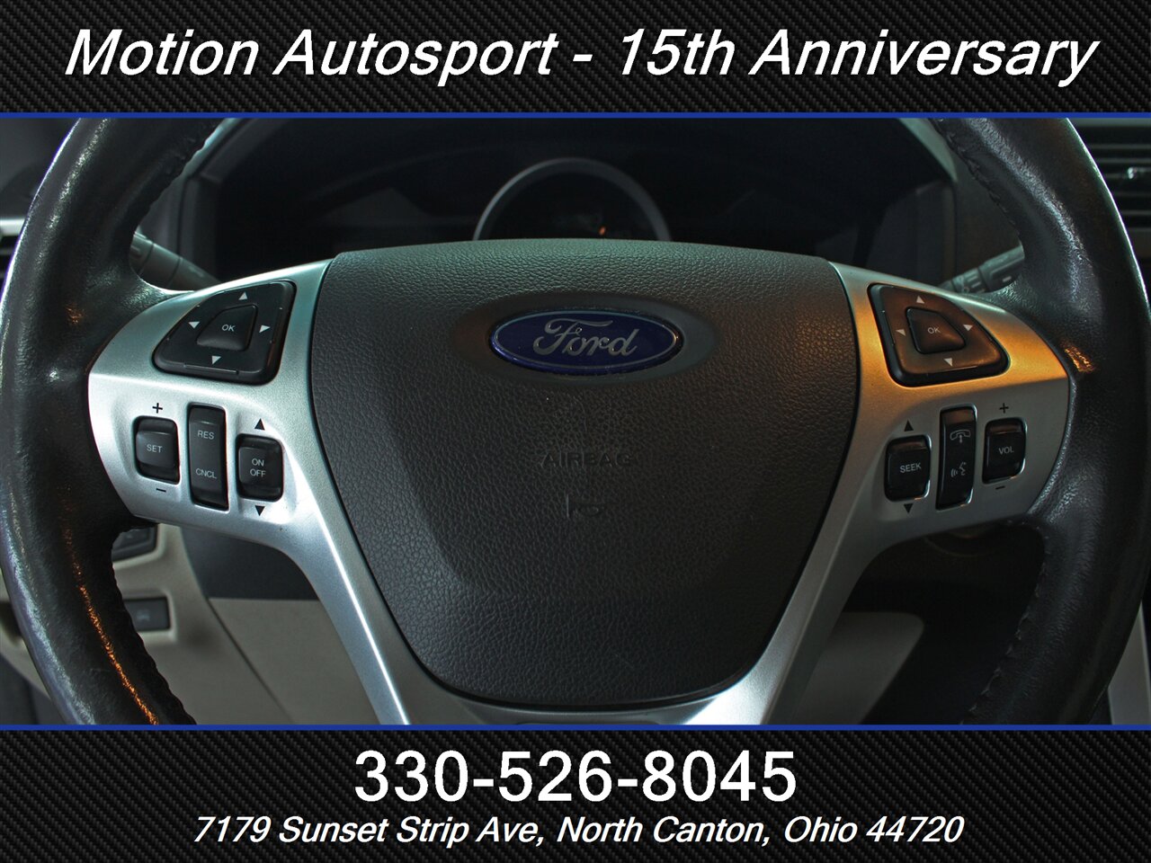 2014 Ford Explorer Limited Moon Roof Navigation 4X4 - Photo 12 - North Canton, OH 44720