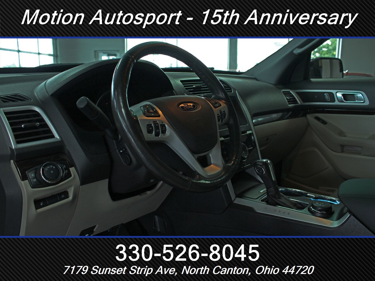 2014 Ford Explorer Limited Moon Roof Navigation 4X4 - Photo 10 - North Canton, OH 44720