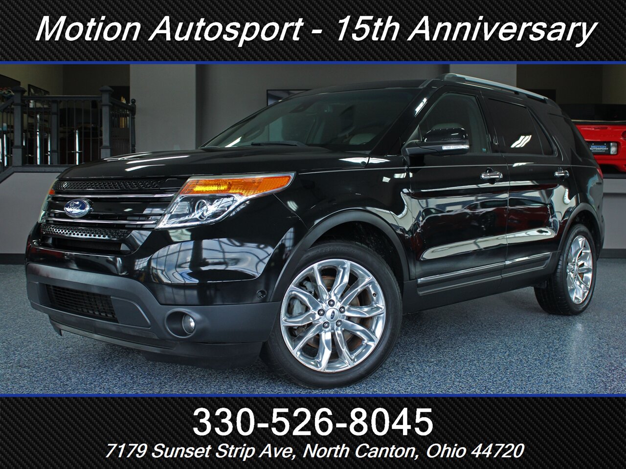 2014 Ford Explorer Limited  Moon Roof Navigation 4X4 - Photo 1 - North Canton, OH 44720