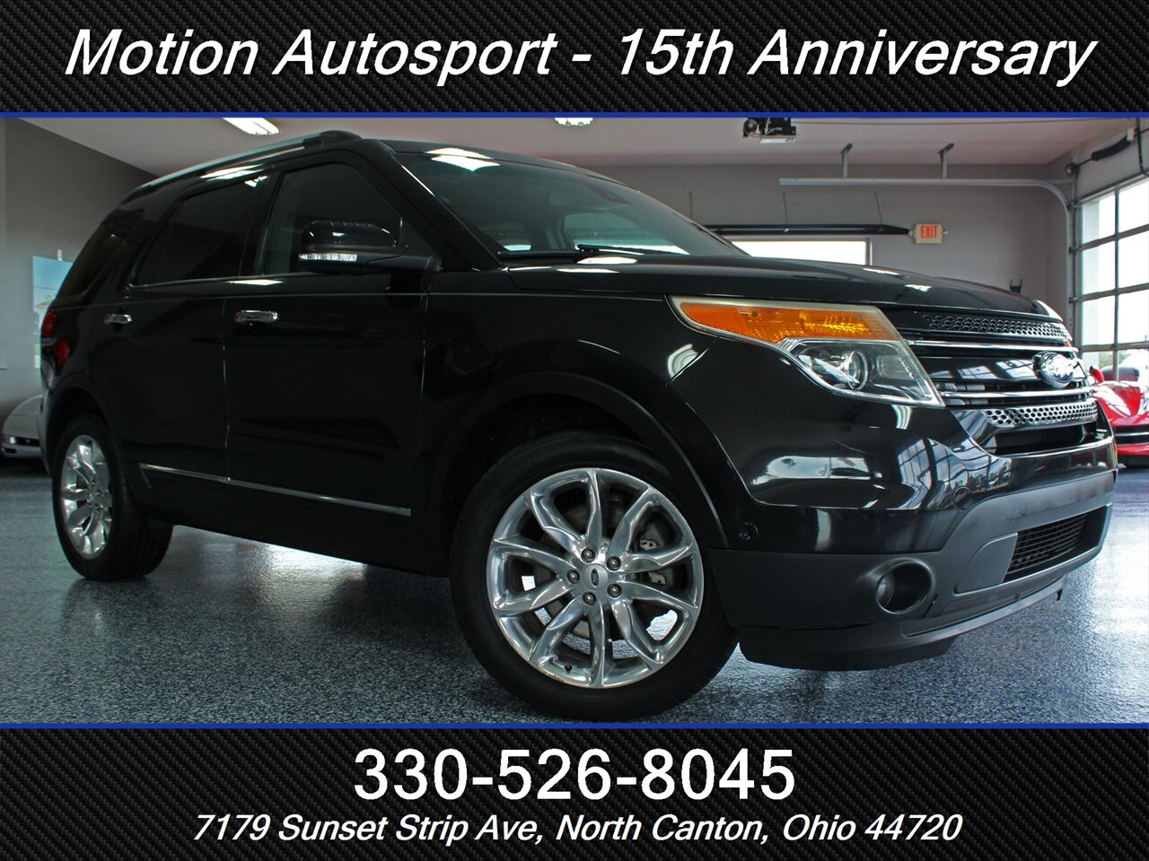 2014 Ford Explorer Limited Moon Roof Navigation 4X4 - Photo 2 - North Canton, OH 44720