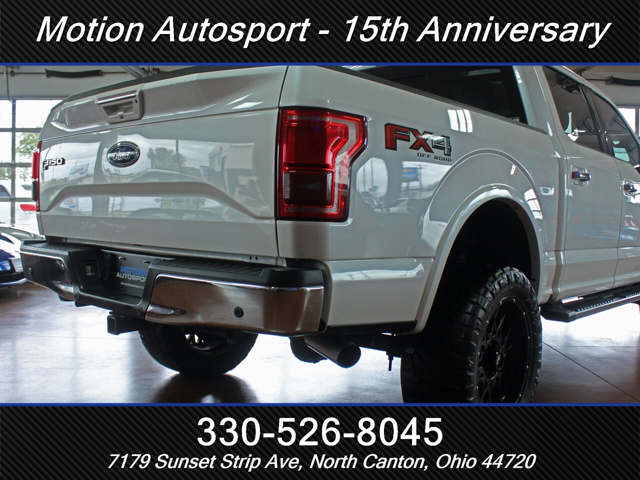 2017 Ford F-150 Lariat Pano Roof Custom Lift 4X4 - Photo 11 - North Canton, OH 44720