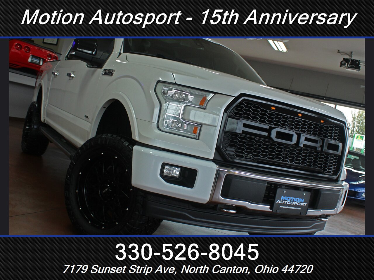 2017 Ford F-150 Lariat Pano Roof Custom Lift 4X4 - Photo 59 - North Canton, OH 44720
