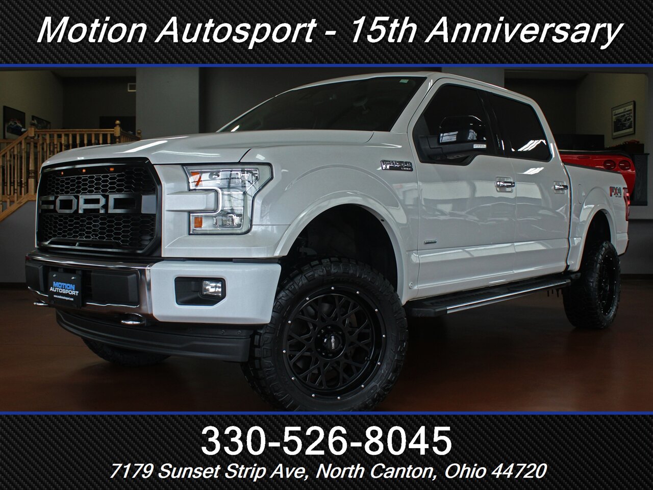 2017 Ford F-150 Lariat  Pano Roof Custom Lift 4X4 - Photo 1 - North Canton, OH 44720