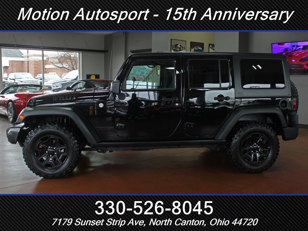 2018 Jeep Wrangler JK Unlimited Willys Wheeler  4X4 - Photo 7 - North Canton, OH 44720