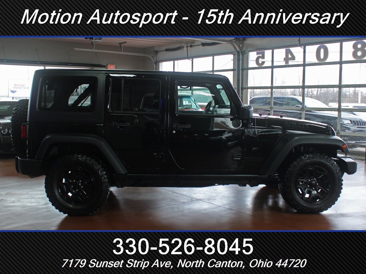 2018 Jeep Wrangler JK Unlimited Willys Wheeler  4X4 - Photo 12 - North Canton, OH 44720