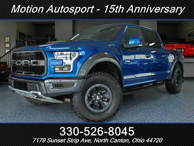 2018 Ford F-150 Raptor  Moon Roof Navigation 4X4 Truck
