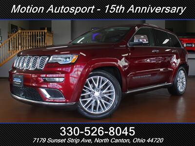 2017 Jeep Grand Cherokee Summit  Moon Roof Navigation 4X4 SUV