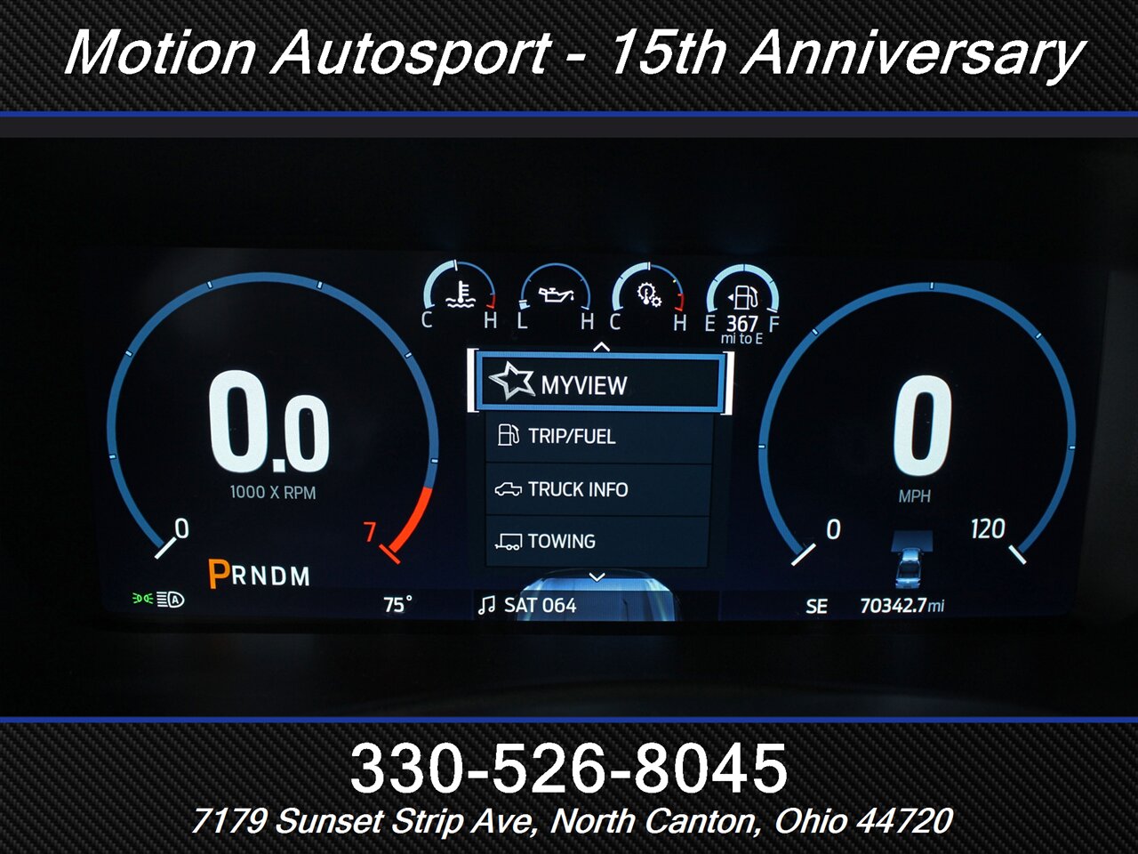 2023 Ford F-150 Lariat Sport Panoramic Roof  4X4 - Photo 14 - North Canton, OH 44720