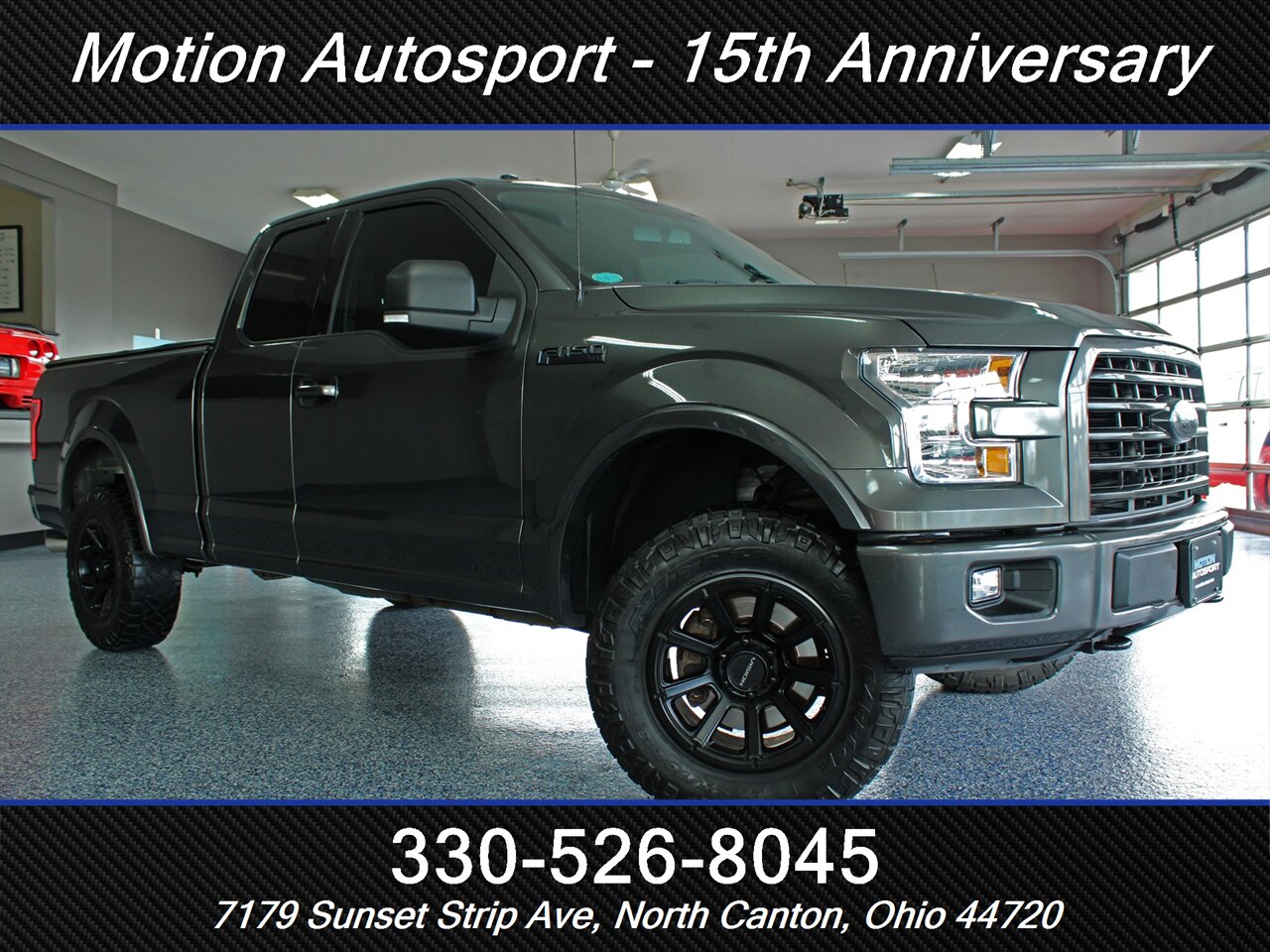2015 Ford F-150 XLT Sport  FX4 Custom Lift 4X4 - Photo 2 - North Canton, OH 44720