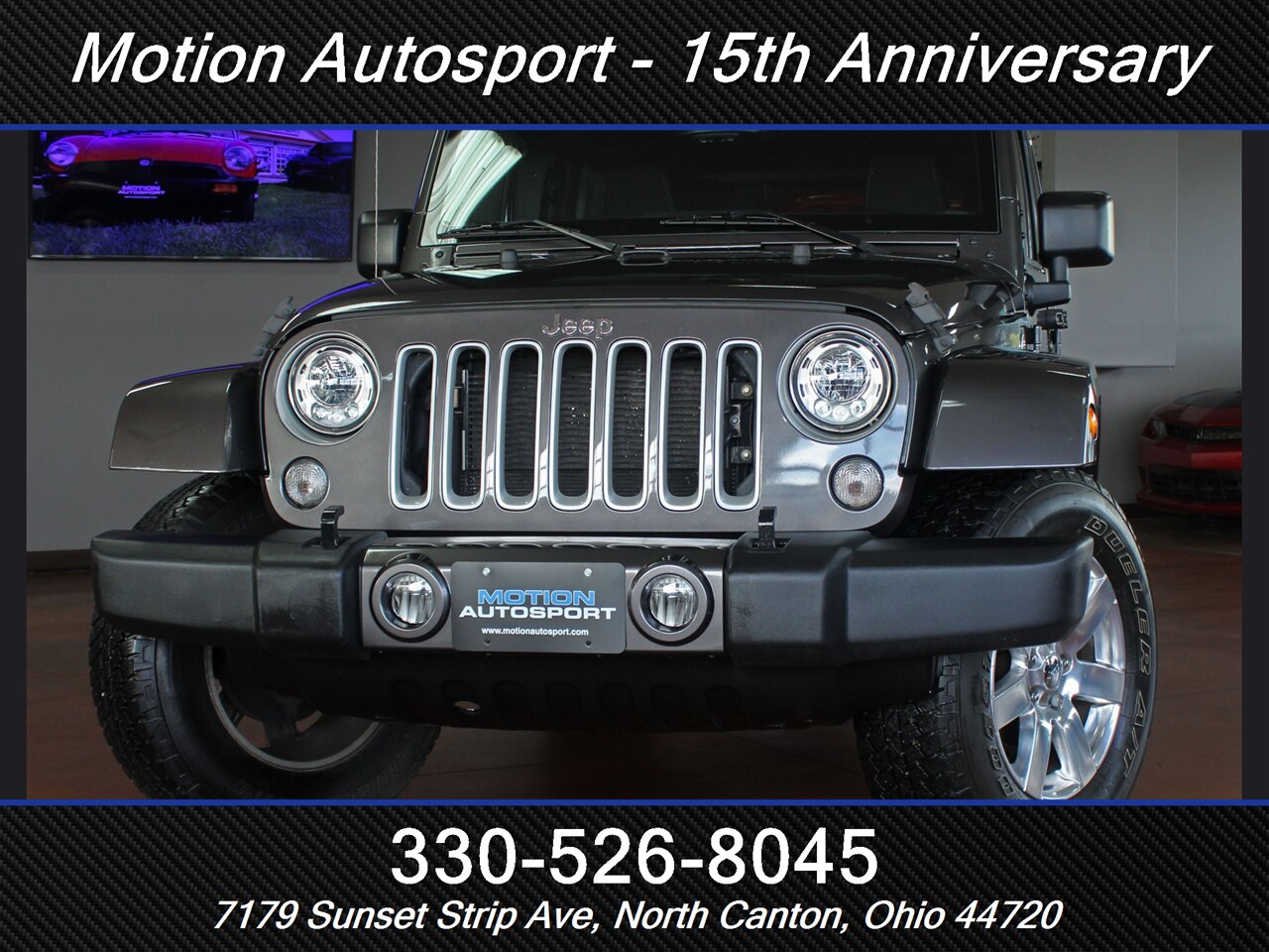 2017 Jeep Wrangler Unlimited Sahara Hard Top 4X4 - Photo 55 - North Canton, OH 44720