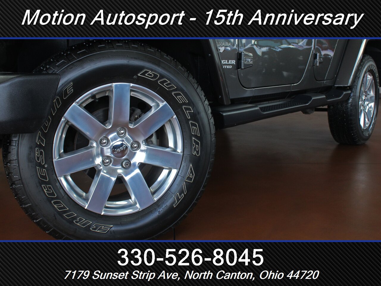 2017 Jeep Wrangler Unlimited Sahara Hard Top 4X4 - Photo 42 - North Canton, OH 44720