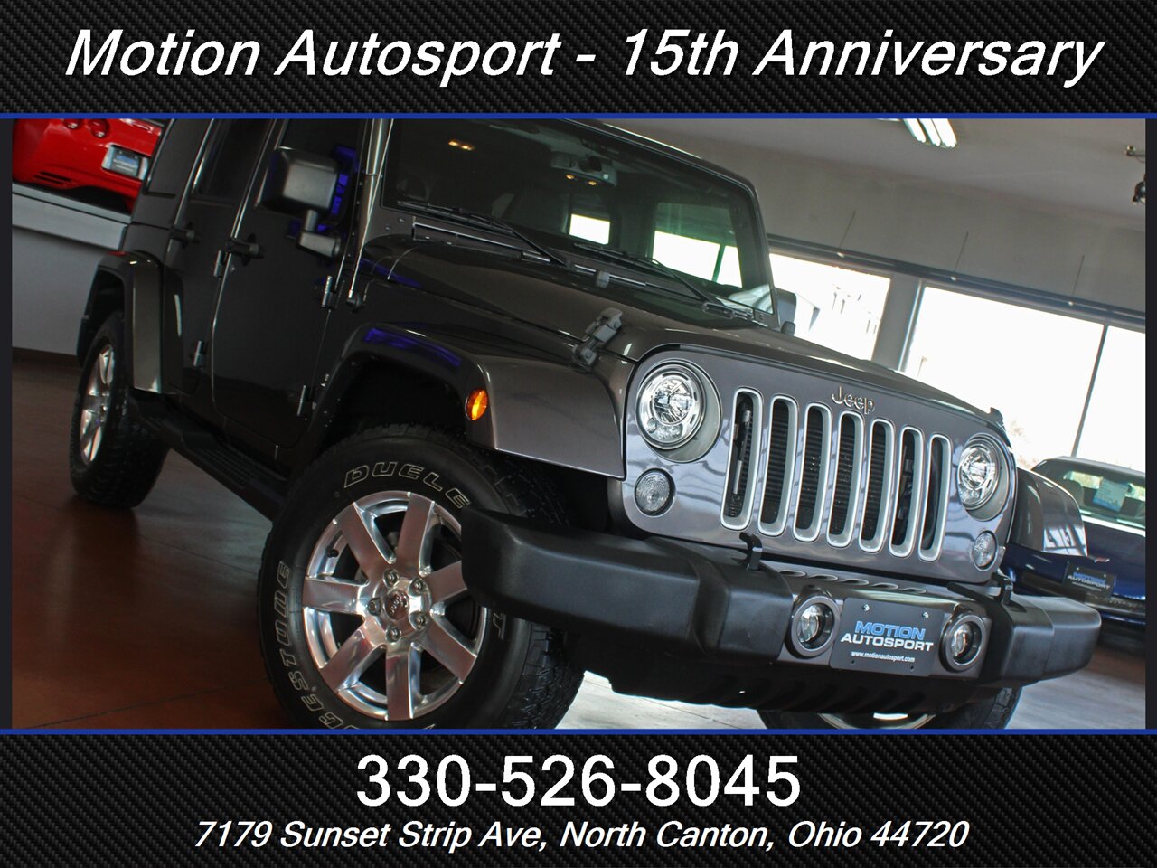 2017 Jeep Wrangler Unlimited Sahara Hard Top 4X4 - Photo 53 - North Canton, OH 44720