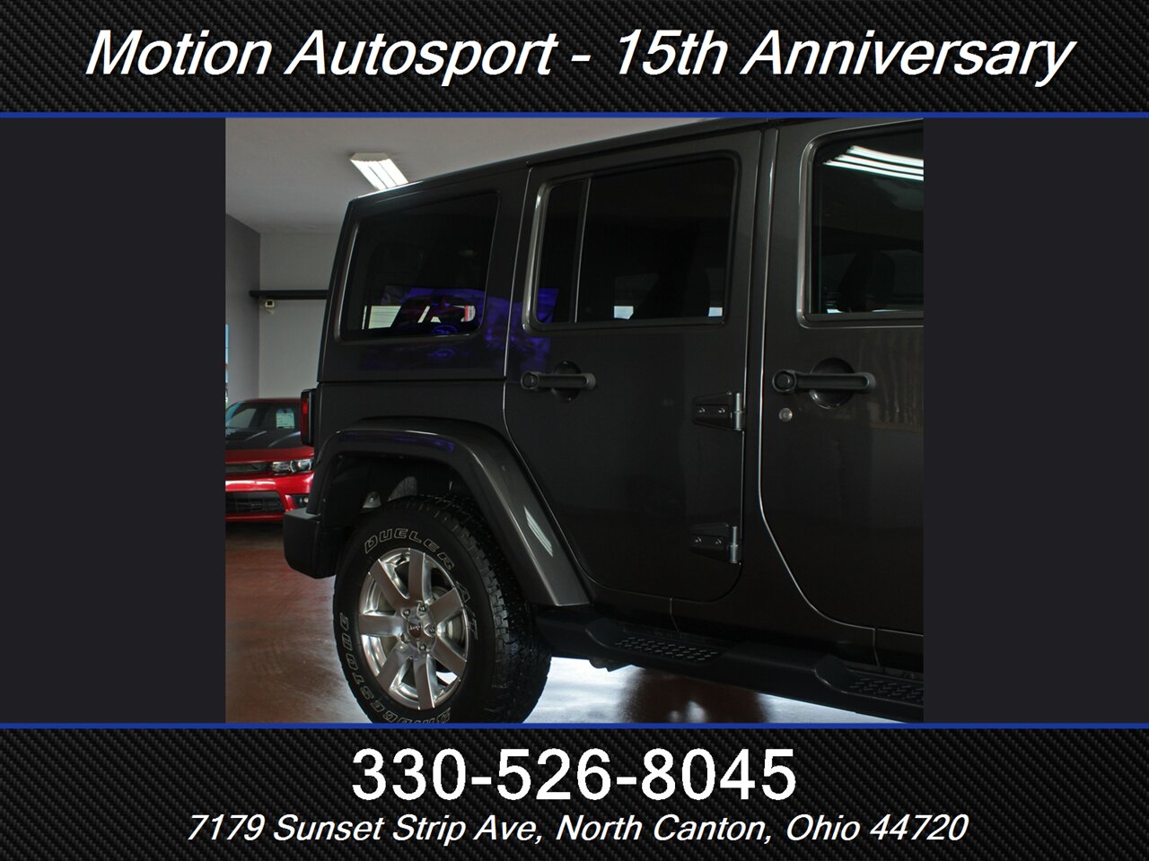 2017 Jeep Wrangler Unlimited Sahara Hard Top 4X4 - Photo 50 - North Canton, OH 44720